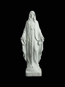 Avalon Gallery VC973 Our Lady Of Grace - 48" White Statue