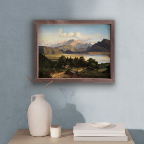 P.Graham Dunn VFR0527 Framed Art - Mountain