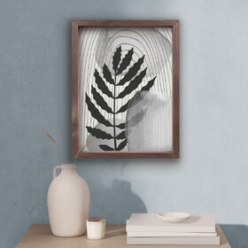 Faithworks VFR0569 Black Leaf Pattern