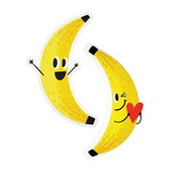 C.R. Gibson W24932 HELLO!LUCKY Wallies Bananas For You