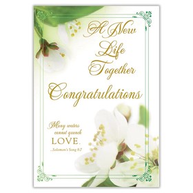 Alfred Mainzer W53048 A New Life Together - Wedding Card