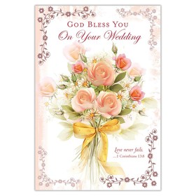 Alfred Mainzer W69091 God Bless You - Wedding Card