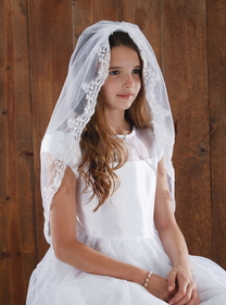Sacred Traditions WC528 36" Lace Mantilla Veil