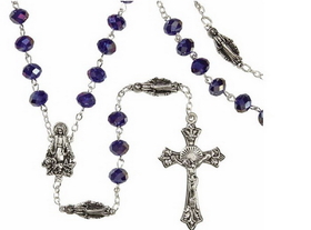 Creed WC719 Marian Sapphire Rosary