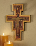 Christian Brands Christian Brands San Damiano Crucifix Marco Sevelli Florentine Plaque
