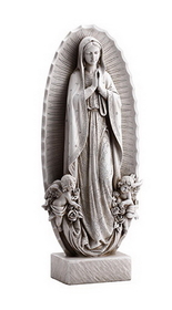 Avalon Gallery WC790 23.5" Our Lady Of Guadalupe Garden Statue