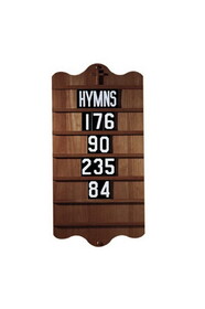 Robert Smith WC960 Hymn Board