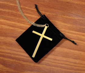 Sudbury WS627 Gold Plate Clergy Cross