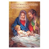 Alfred Mainzer Alfred Mainzer Christmas Monsignor Card