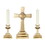 Sudbury Brass YC539 Three-Piece Chapel Altar Set