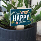P.Graham Dunn YGRD0112 Garden Sign - Our Happy Place