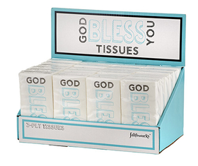 Gifts of Faith YS570 God Bless You Tissues Displayer