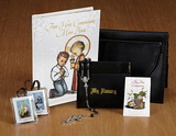 Sacred Traditions YS951 M.I. Hummel First Communion Leatherette Wallet Set - Boy