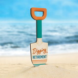 P.Graham Dunn YSHG0017 Coastal Collection Garden Sign - Digging Retirement