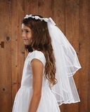 Sacred Traditions Sacred Traditions Tiara First Communion Veil
