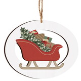 P.Graham Dunn ZORN0427 Sleigh Ornament