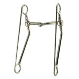 Coronet Long Cheek Snaffle Bit Malleable Iron/Chrome Plated 5