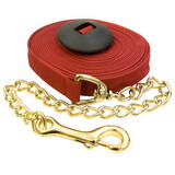 Intrepid International Poly Lunge Line with Chain and Rubber Stopper