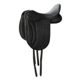 Intrepid International Pro Trainer Vienna Dressage Saddle - Black