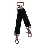Intrepid International Nylon Lunge Strap with Swivel Attachment Middle Black