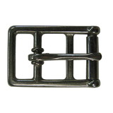 Intrepid International Stainless Steel Girth Buckle Casted Double Bar with Roller 1
