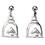 Exselle Stirrup with Horsehead Earrings