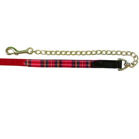 Intrepid International Highland Plaid Lead with 20" Chain