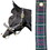 LARGE.HORSE PLAID NYLON RED/TAN 1100-1600 SB HDW