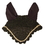 Intrepid International All Crochet Fly Veil with Ears Horse Size