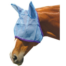 Intrepid International Fly Mask with Ear Protection Blue