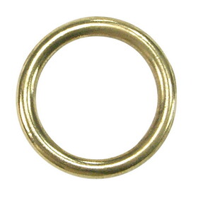 Intrepid International 156655 #7 Brass Plate Welded Ring 2-1/2" X 6.8mm