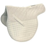 Intrepid International English Shaped All Purpose Quilted Double Back Saddle Pad