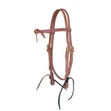 Headstall Shenandoah Western Knotted Brow Harness Leather