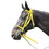 Intrepid International Nylon Race Horse Bridle with Rubber Reins and Curb Strap