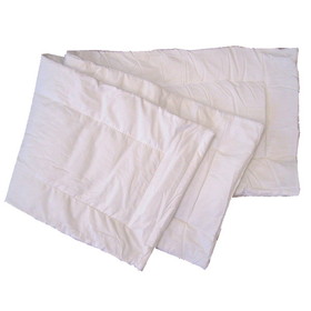 Intrepid International 10" Cotton Pillow Wraps Set of 2 White