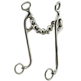 Coronet Stainless Steel Walking Horse Waterford Mouth Bit 5" Mouth 8" Shanks 18mm