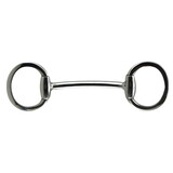 Coronet Flat Ring Mullen Mouth Eggbutt Bit - 4 1/2