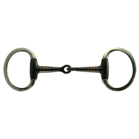 Coronet Stainless Steel Eggbutt Sweet Iron Copper Inlay Mouth Snaffle Bit 5"