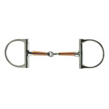 Coronet Dee Copper Wire Wound Mouth Stainless Steel Bit 5