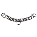 Intrepid International Curb Chain English Stainless Steel Double Link 8 3/8