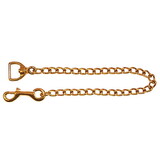Intrepid International Solid Brass Lead Chain 24