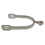 Coronet Dressage Stainless Steel Spur 1 3/8" (35mm) Neck with Solid Brass Rowel