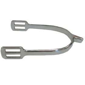 Intrepid International Coronet POW Stainless Steel Square Slot English Childs Spurs