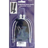 Coronet Humane Never Rust Ladies Spur Pack with Strap 3/4