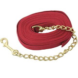 Intrepid International Poly Lunge Line with Brass Plate Chain