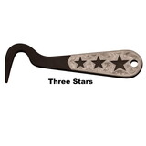 Intrepid International Silver Overlay Hoof Pick - Three Star