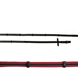 Intrepid International Pro-Trainer Web with Rubber Reins Red/Black Full