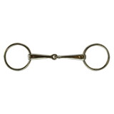 Coronet L/Ring Heavy Mouth Snaffle Stainless Steel Bit 6 1/4