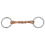 Intrepid International Coronet Loose Ring Copper Mouth and Brass Oval Bean Bit
