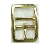 Intrepid International #147 Zinc Brass Plate K9 Round Type Buckle 1